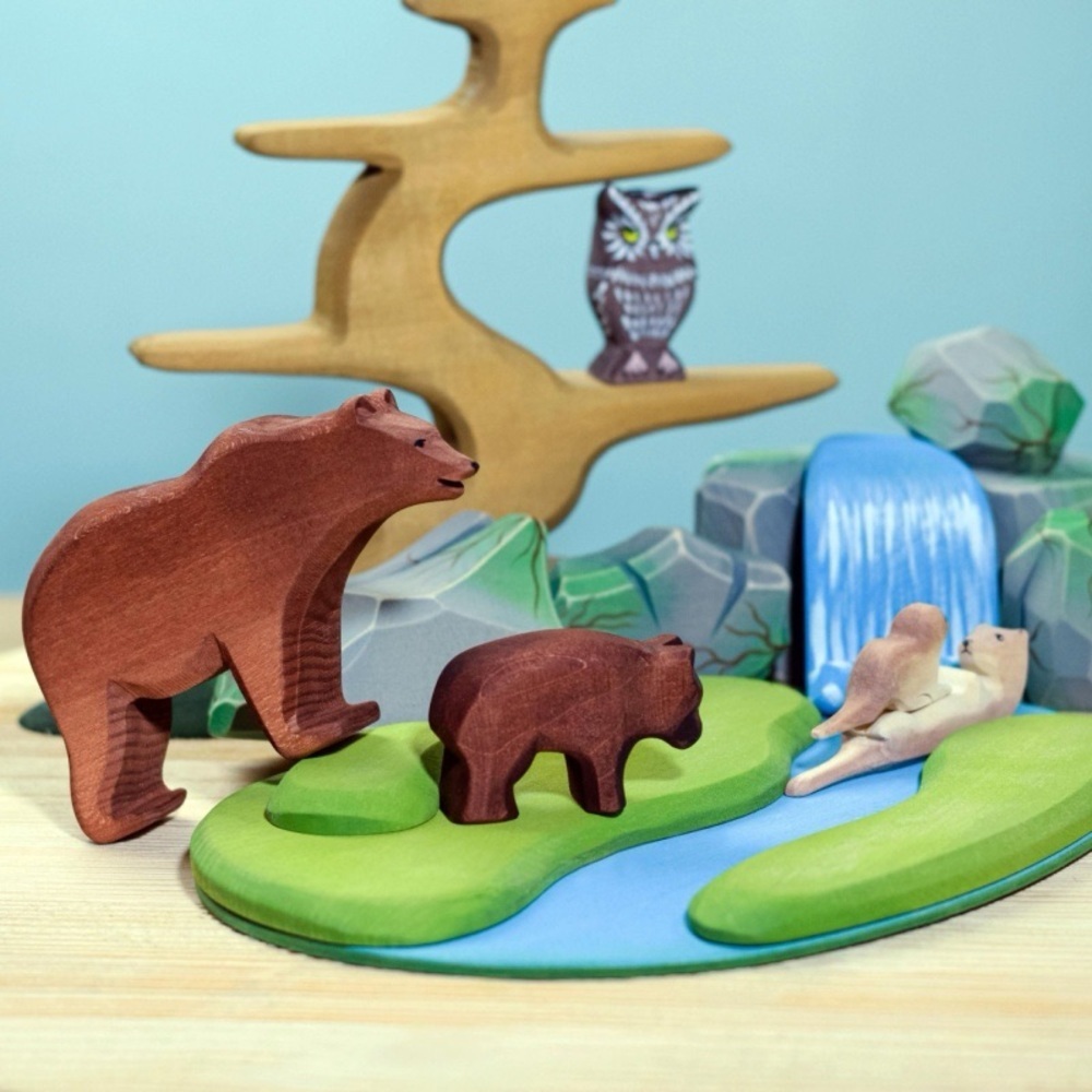 Bumbu Toys | Big Brown Bear Standing - Picture 11 of 13